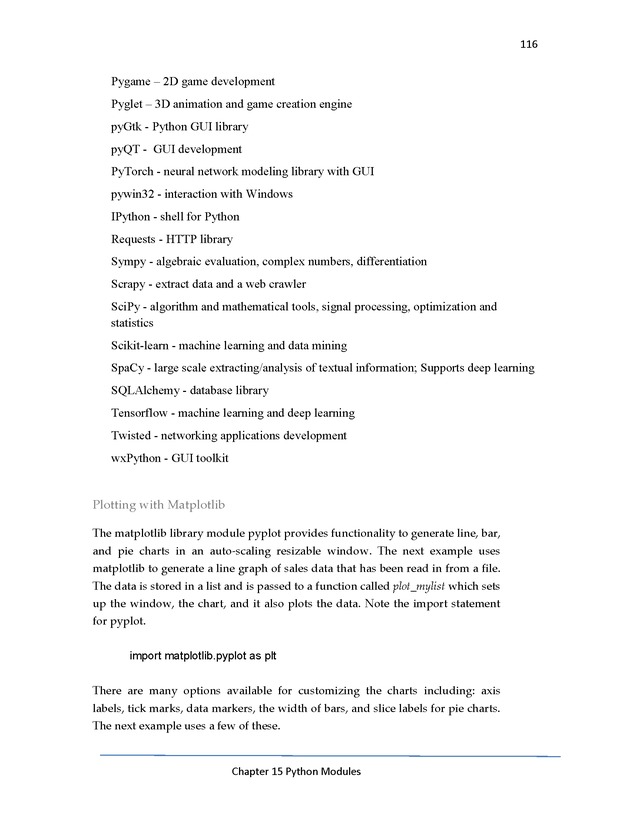 Python Programming: Basics to Advanced Concepts Advanced Programming Workshop - Page 116
